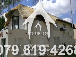 New Thatch Roof Home